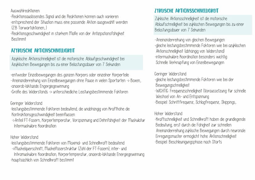 I.BEDEUTUNG DER SCHNELLIGKEIT IM SPORT
Schnelligkeit ist die Fähigkeit des nerv-Muskel-Systems, motorische
Aktionen in einem unter den gegeb