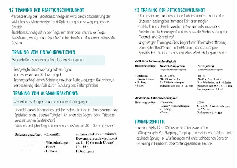 I.BEDEUTUNG DER SCHNELLIGKEIT IM SPORT
Schnelligkeit ist die Fähigkeit des nerv-Muskel-Systems, motorische
Aktionen in einem unter den gegeb
