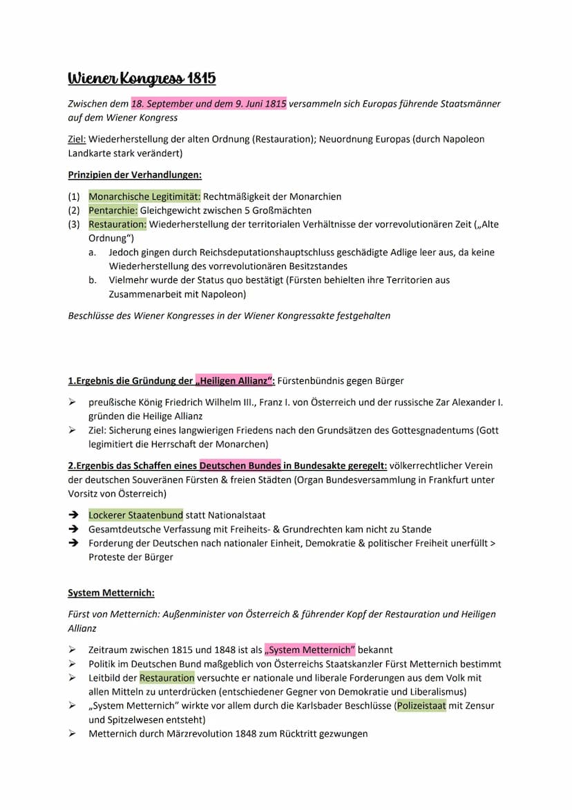 Die Deutsche Frage" im 19. Jahrhundert
Was ist Nationalismus?
Streben eines Volkes zur Vereinigung in einem Staat/ Nation
Übertriebener Stol