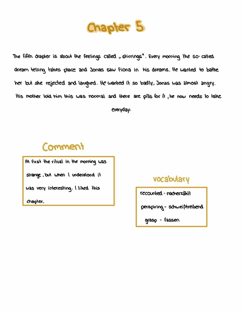 THE GIVER
Lois Lowry
Reading Log by Chapter 1
In the first chapter, you will learn about the community life and an older memory of Jonas
whi