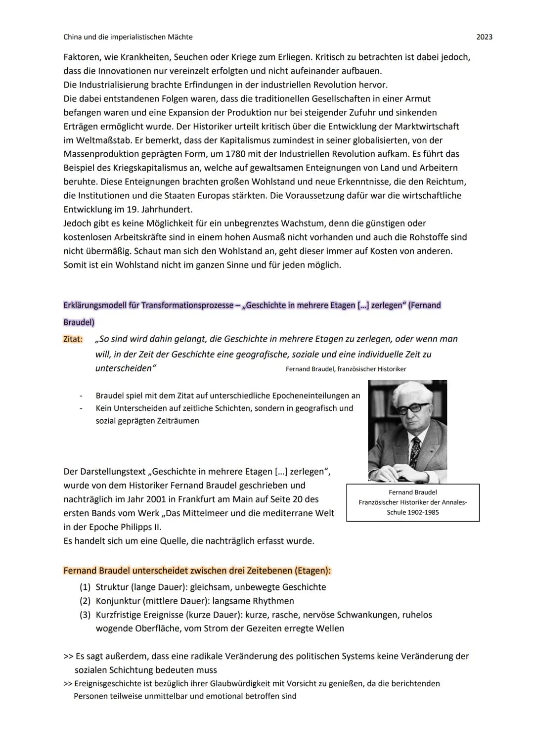 China und die imperialistischen Mächte
Geschichte Lernzettel
Entstehung und Aufgehen Chinas
Reich der Mitte:
Das Reich der Mitte ist zurückz