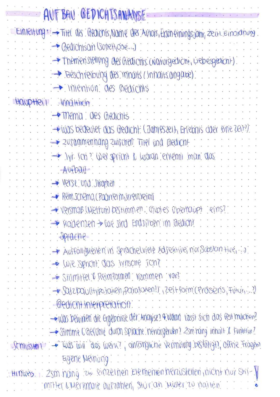 # GEDICHTSANALISE
Merkzettel

was ist eine Gedichisanalyse?

Eine Gedichtsanalyse ist das zerlegeri eines. Gedichts in Einzelteile (strophen