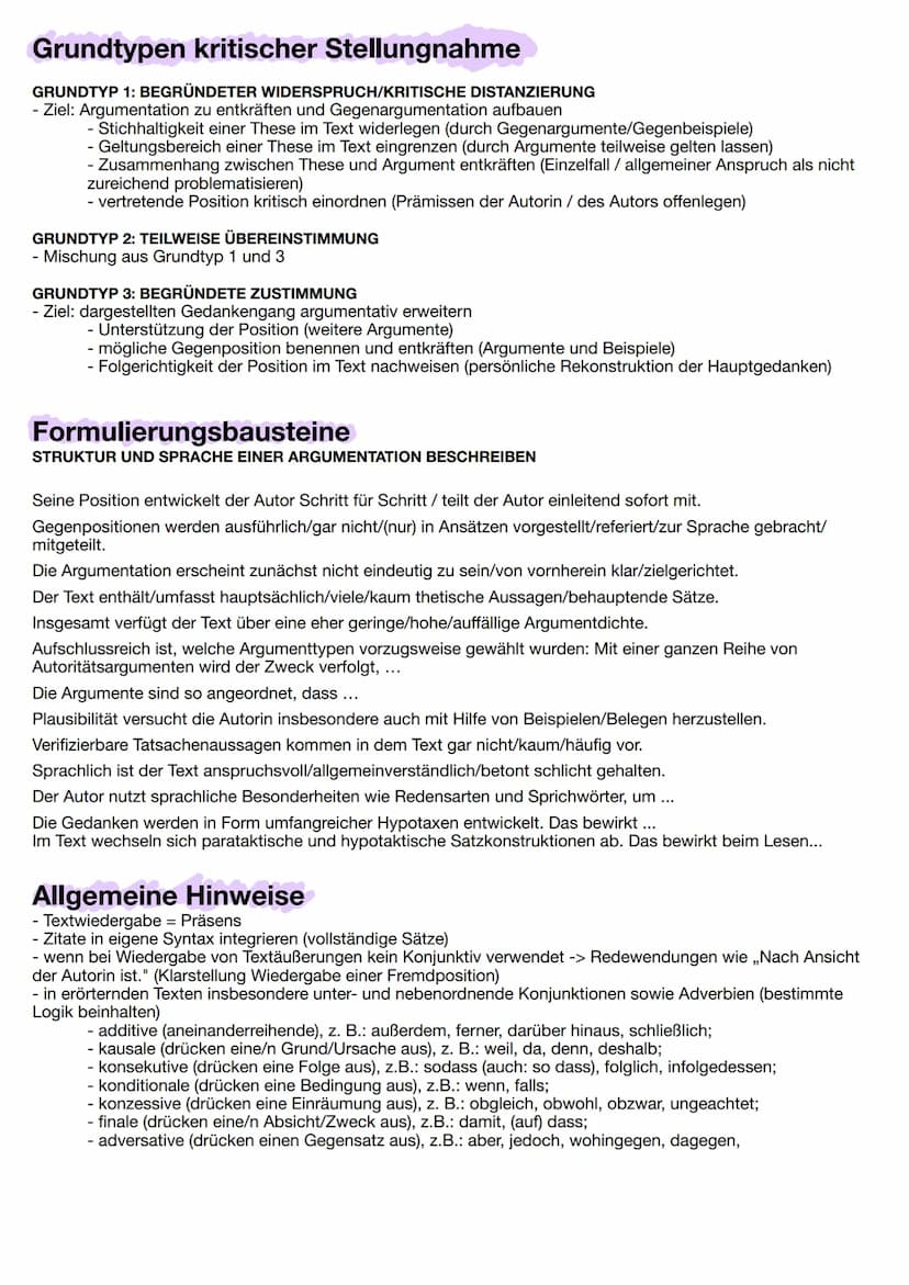 Textgebundene Erörterung
Einleitung
- Autor / Titel / Veröffentlichungsdatum kurz in Problemstellung einführen (Reihe von Fragen, Definition