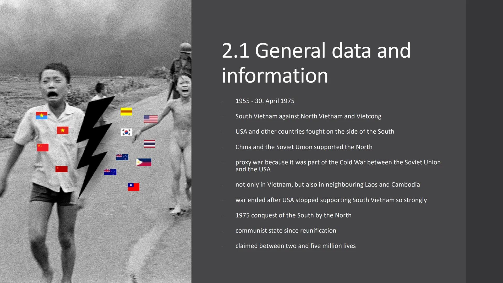 English
Presentation - Korean War, Vietnam War, The Hmong
The Korean War
General data and information
1950-1953
Korean Peninsula
Proxy war i