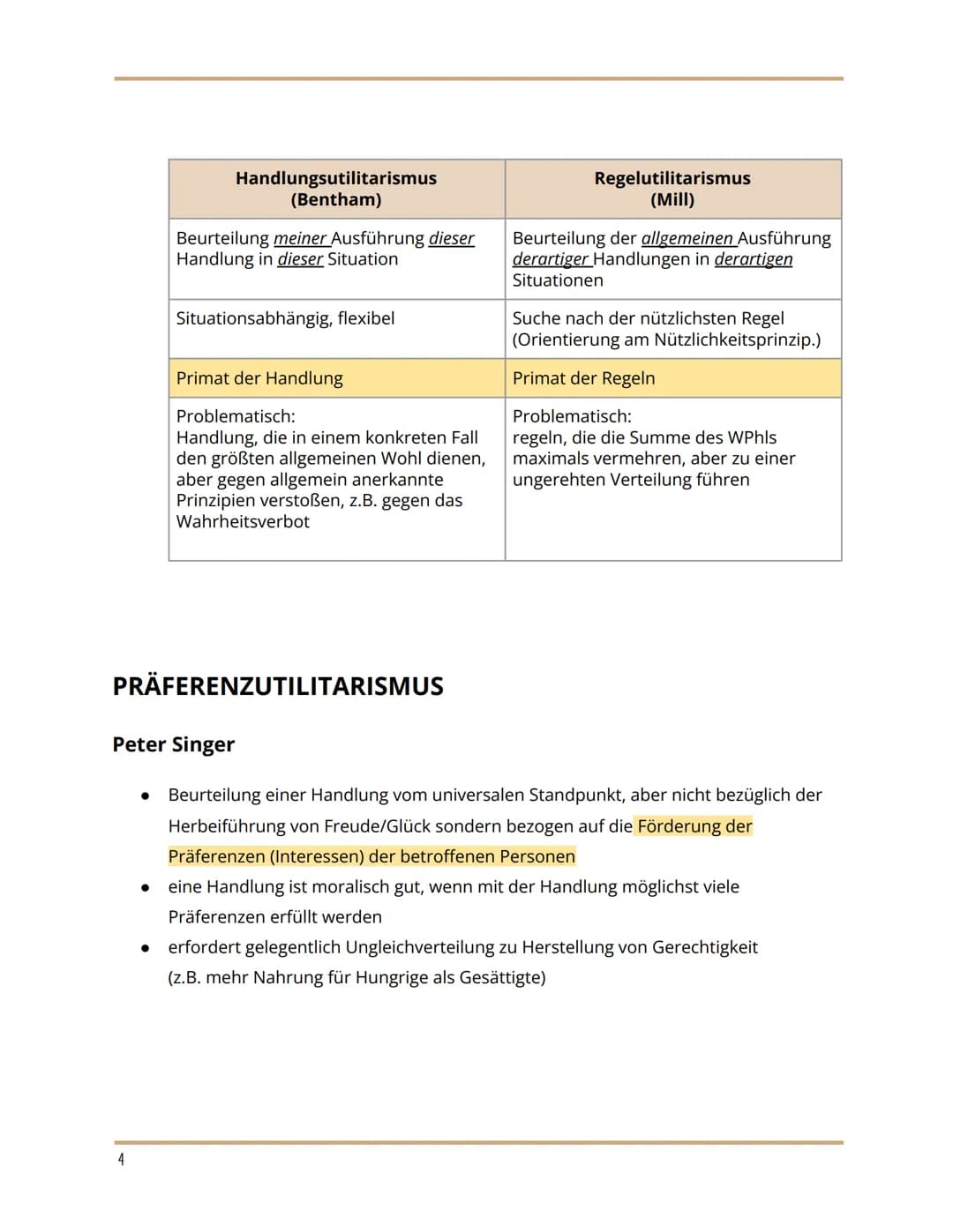 
<h2 id="utilitarismus">Utilitarismus</h2>
<p>Die utilitaristische Ethik basiert auf dem Prinzip der Nützlichkeit, welches die Vermehrung vo