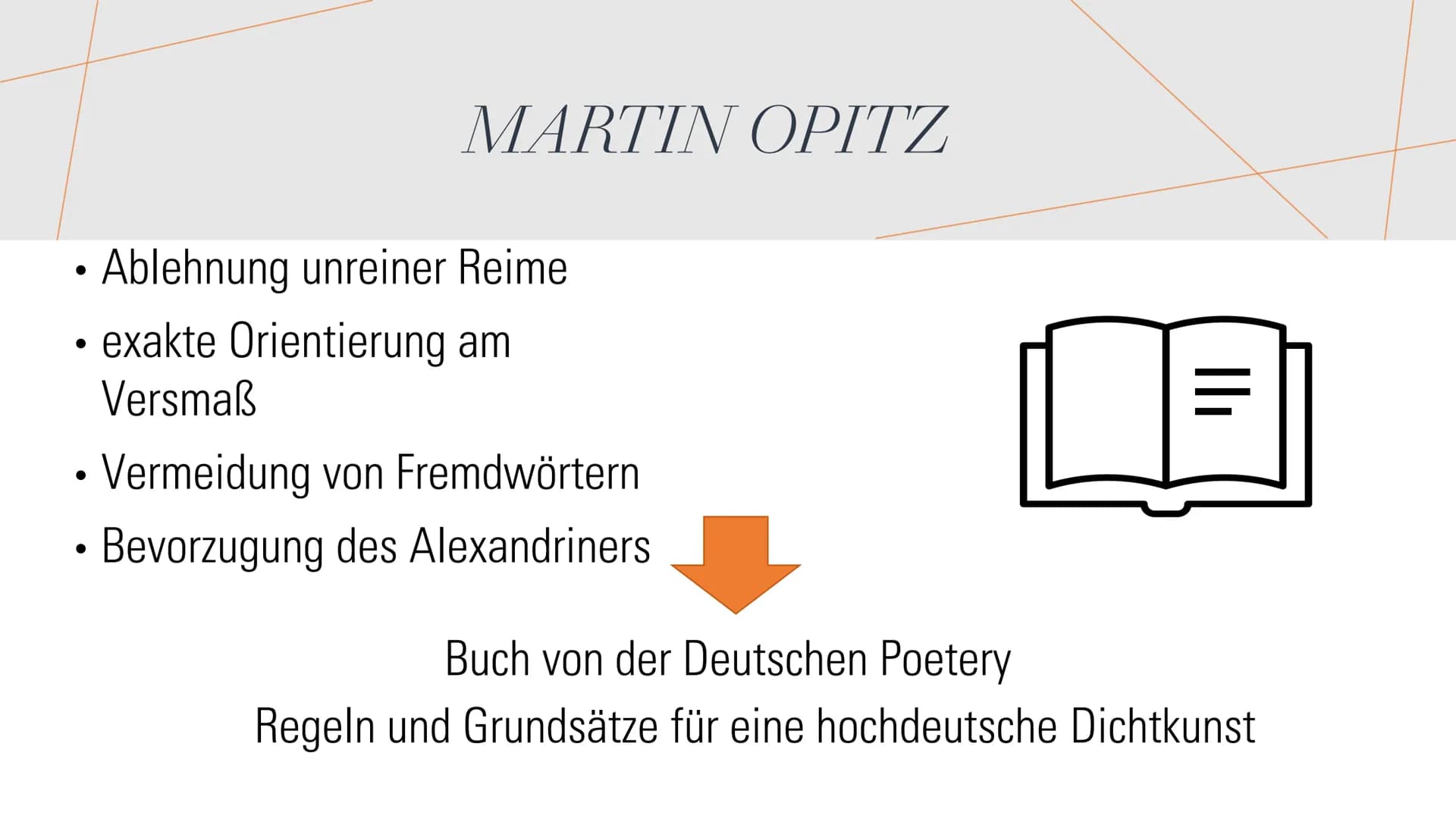 ANDREAS GRYPHIUS
UND
MARTIN OPITZ
DICHTER DES BAROCKS Referat
Martin Opitz von Boberfeld
(23.12.1597 - 20.08.1639)
Er starb an einer Pesterk