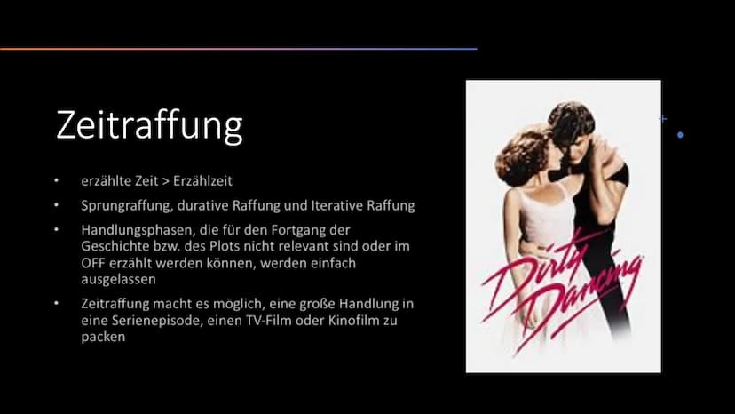 Zeitgestaltung 19.
A FILM BY STEVE MCQUEEN
YEARS A SLAVE
THE EXTRAORDINARY TRUE STORY
OF SOLOMON NORTHUP
Allgemeines
erzählte Zeit- bezeichn