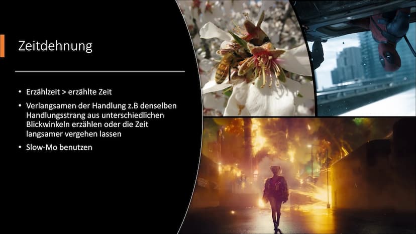 Zeitgestaltung 19.
A FILM BY STEVE MCQUEEN
YEARS A SLAVE
THE EXTRAORDINARY TRUE STORY
OF SOLOMON NORTHUP
Allgemeines
erzählte Zeit- bezeichn