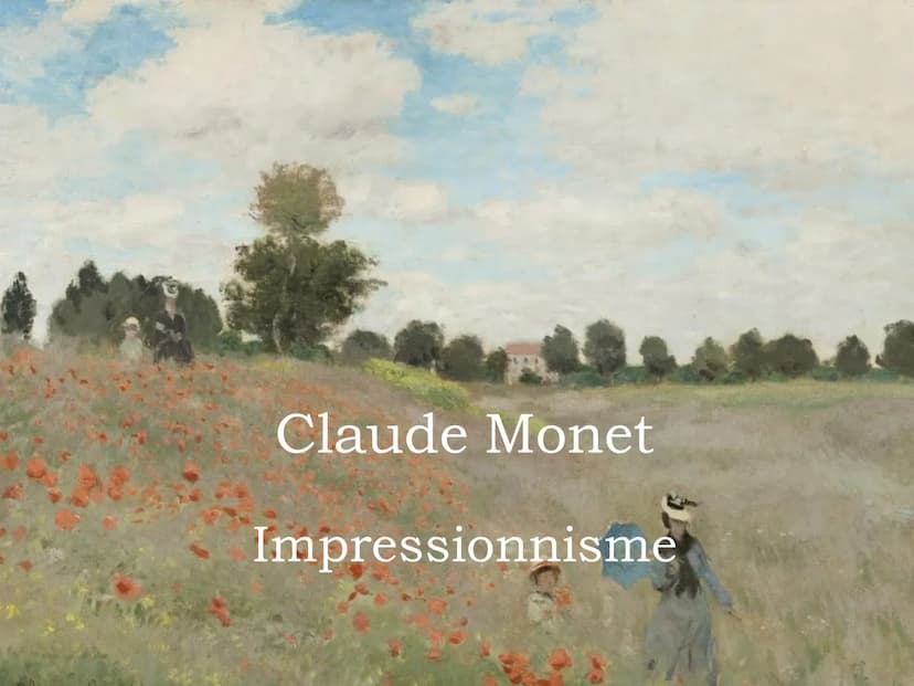 Claude Monet
Impressionnisme Nom de l'école
La matière
Prof
Nom de présentateur
E Jā
Oscar Claude Monet était un artiste de l'époque de l'im