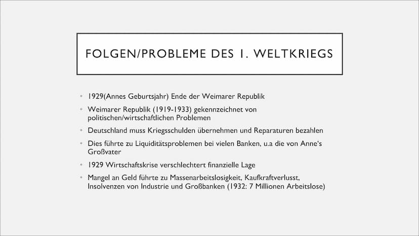 ●
●
●
●
●
●
INHALTSVERZEICHNIS
Einstieg
Lebenslauf
Geschichtlicher Hintergrund
Zum Tagebuch/Inhalt
Analyse erster Eintrag
Analyse Brief an K