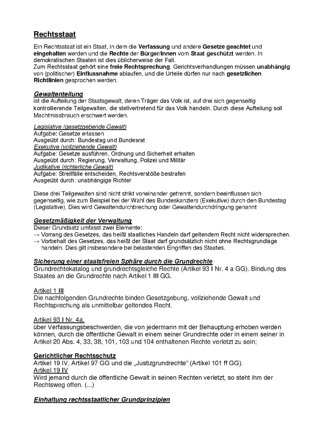 Rechtsstaat 