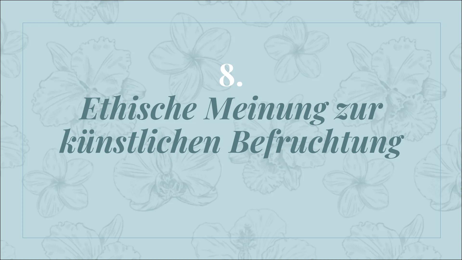 =
Um Schwangerschaft im
Reagenzglas
FORS Gliederung
o Gründe für die künstliche Befruchtung
o Embryonen Schutzgesetz
o Künstliche Befruchtun