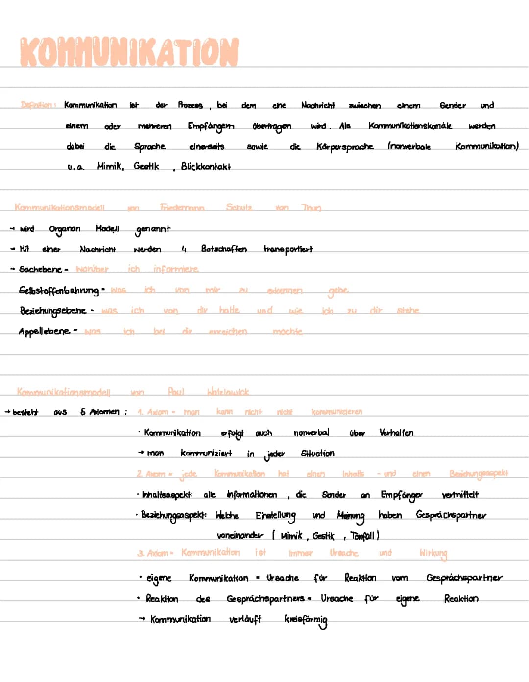 Kommunikationstheorien
