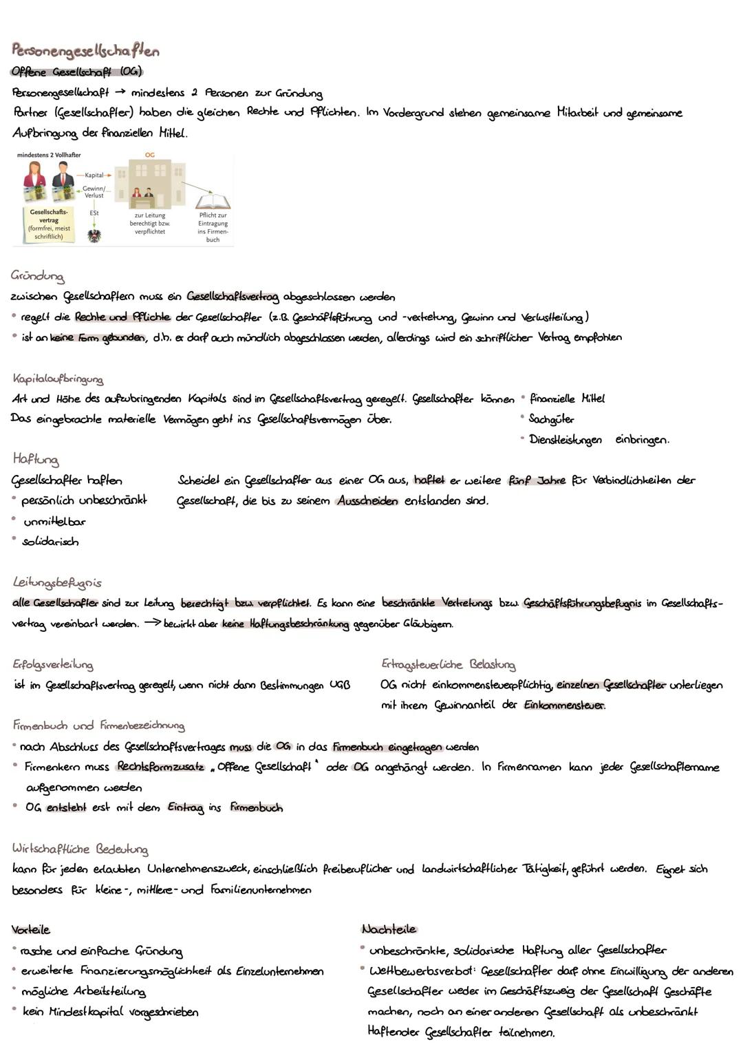 Kriterien für die Wahl der Idealen Rechtsform
Anzahl der Gesellschafter Kapital-
und Art der Beteiligung aufbringung
ang Haft
Unternehmen al