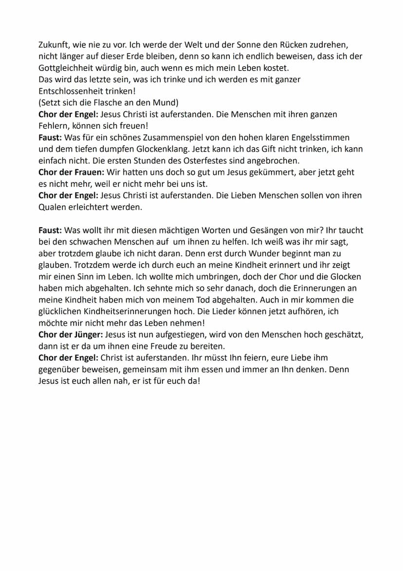 Szene Nacht
Faust:
Jetzt habe ich Philosophie, Rechtswissenschaft, Medizin und selbst die Theologie
studiert. Ich habe mir immer Mühe gegebe