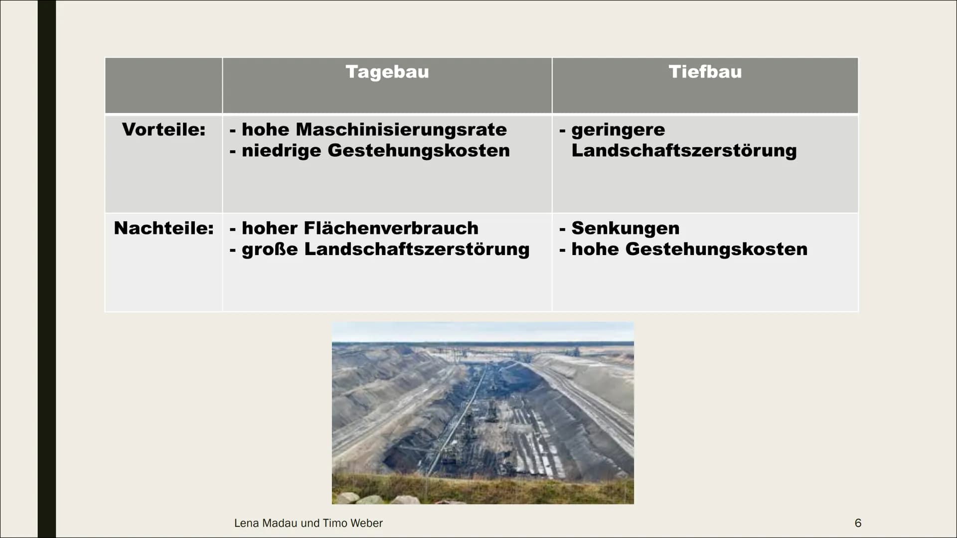 KOHLE Inhaltsverzeichnis:
■ Entstehung
Zusammensetzung
■ Gewinnung
■ Verwendung
Umweltproblematik
Lena Madau und Timo Weber
2 Entstehung:
To