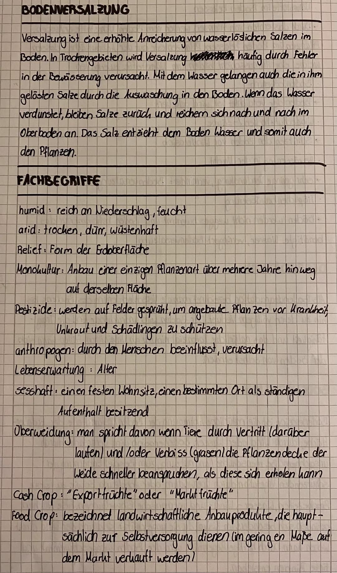 EIGENSCHAFTEN EINES FRUCHTBAREN BODENS
dünner Boden Nährstoffe direkt aus der Gesteinschicht
Kationenaustauschkapazität (KAK) bestimmt, wie 