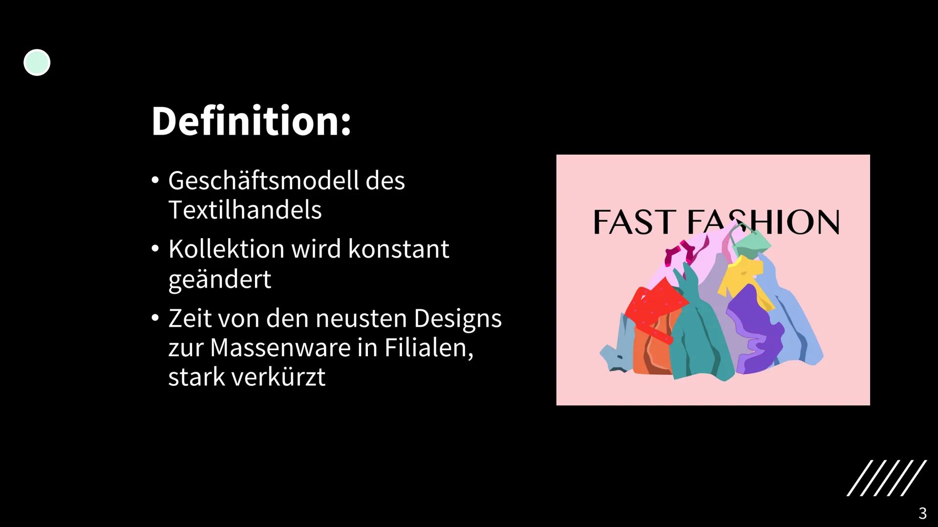 # FAST
# FASHION
MARLENE PFÄFFLE 9/2

1 - Gliederung

1. Definition
2. bekannte Vertreter
3. Probleme
4. Auswirkungen auf die Umwelt
5. Lösu