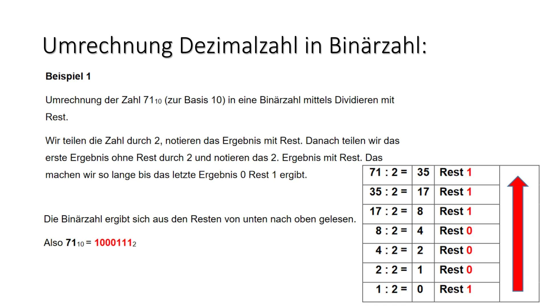 Zahlensysteme 3
Binärsystem # Binärsystem Information:
Ein Binärsystem oder auch Dualsystem bezeichnet ein Zahlensystem, das als Basis
die Z