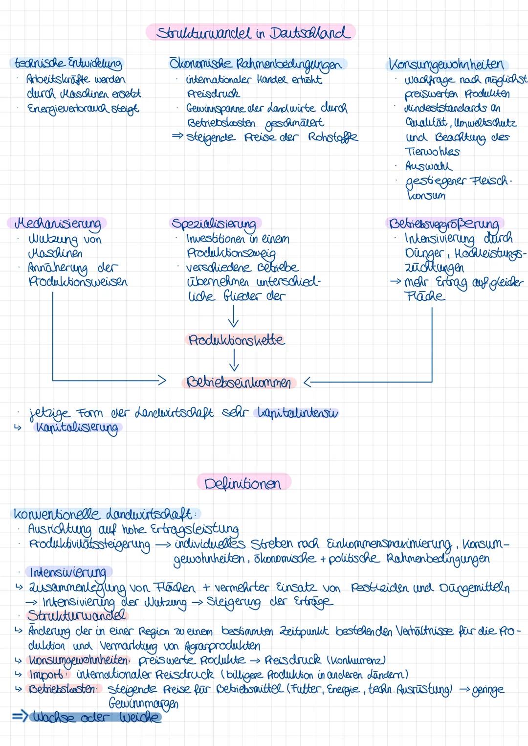 technische Entwicklung
Arbeitskräfte werden
durch Maschinen ersetzt.
Energieverbrauch steigt
Mechanisierung
Wutzung von
Maschinen
Annäherung