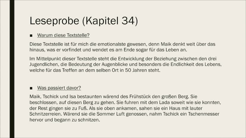 999
ro
ro
ro
tschick
roman
WOLFGANG HERRNDORF
TSCHICK
Roman
von Wolfang Herrndorf Quiz zum Buch ,,Tschick"
• Welche Figur hat ein Suchtprobl