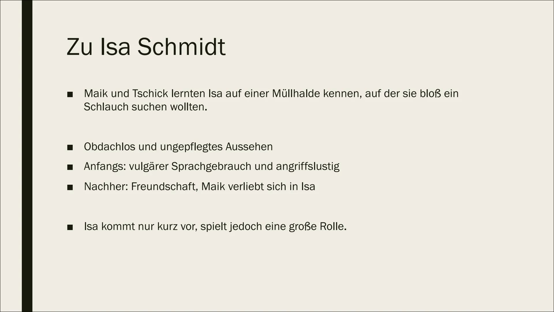 999
ro
ro
ro
tschick
roman
WOLFGANG HERRNDORF
TSCHICK
Roman
von Wolfang Herrndorf Quiz zum Buch ,,Tschick"
• Welche Figur hat ein Suchtprobl