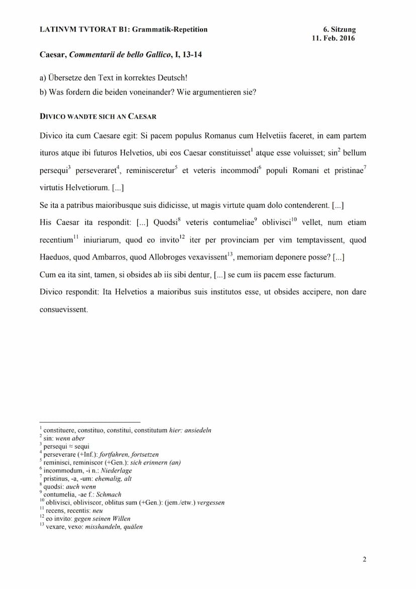 Lateinklausur Casar S3:
Pronomina:
is, ea, id (dieser, diese, dieses)
Sg
is
eius
el
eum
eo
idem
eiusdem
eidem
eundem
eodem
idem, eadem, idem