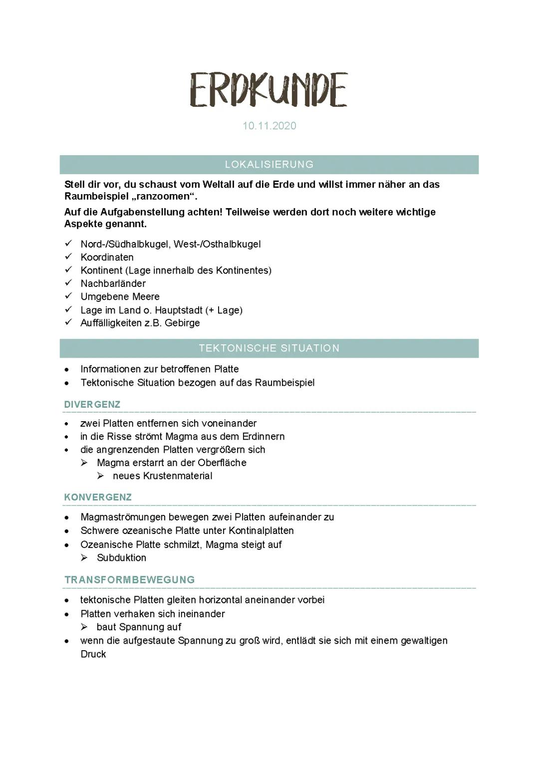 Plattentektonik und Erdbeben einfach erklärt - Lokalisierung, Vulkanismus und mehr