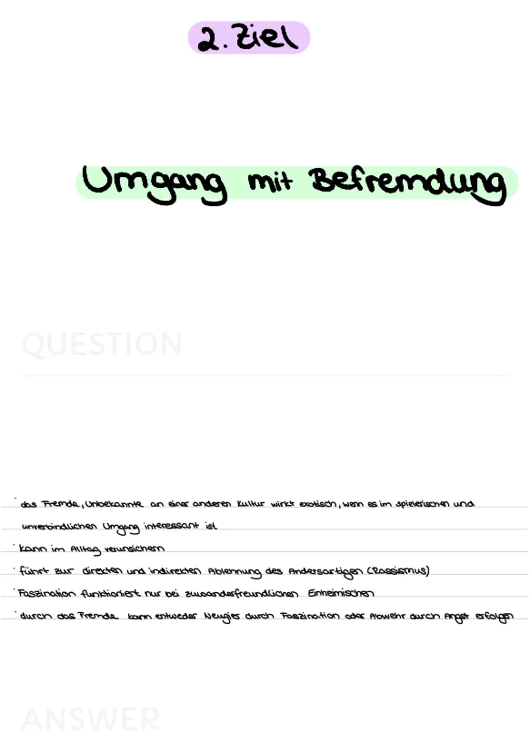 Grundannahme
QUESTION
-
IKP • notwendige entwort auf eine dauerhaft entstandene multiethnische Gesellschaft
→ Pädagogische Handlungsmöglichk