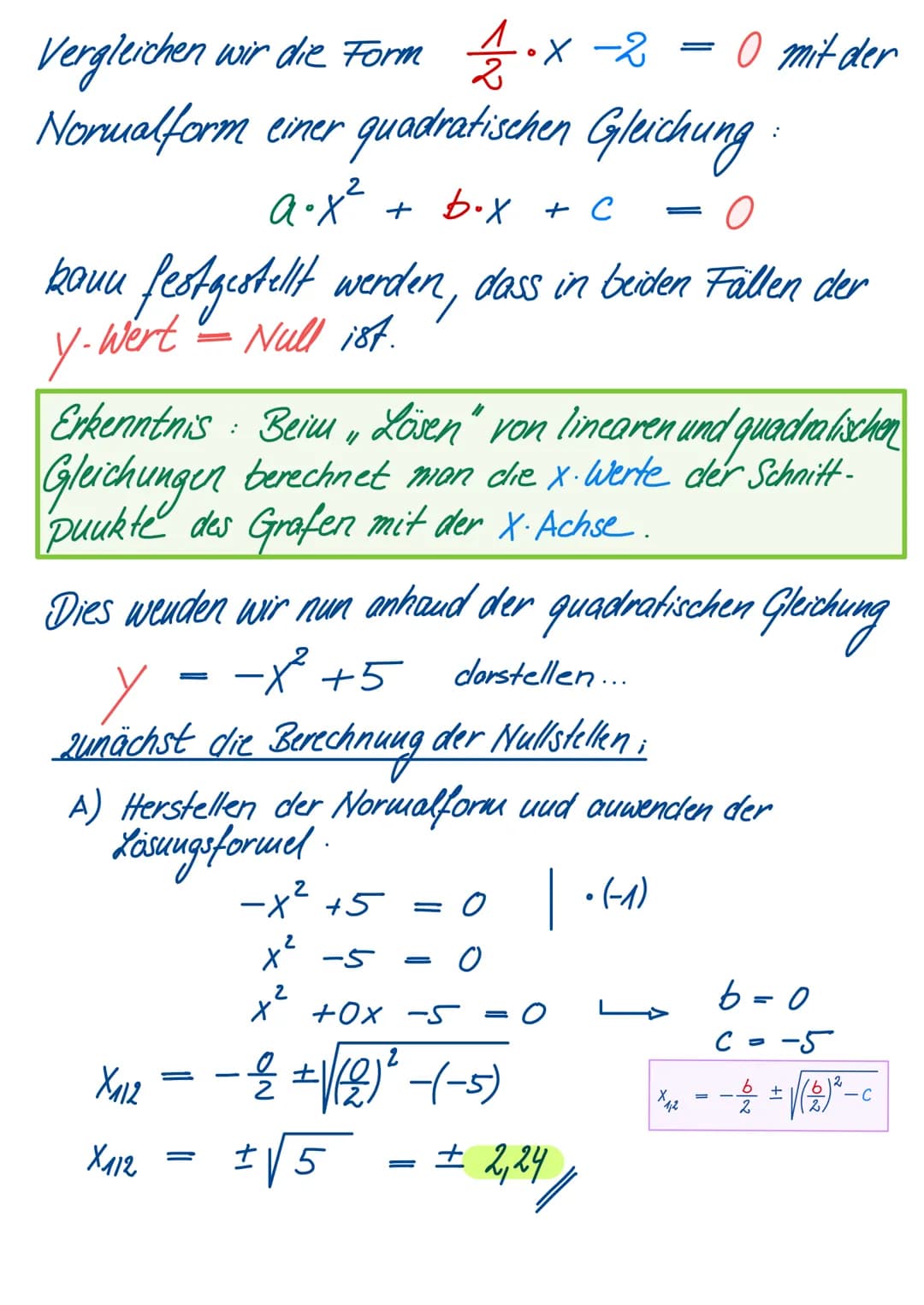 Exkurs zu Funktionsbegriff und dem
Zusammenhang von Funktion und Gleichung.
1) Die Funktion
Das Folgende steht so wohl in keinem Buch; so wi
