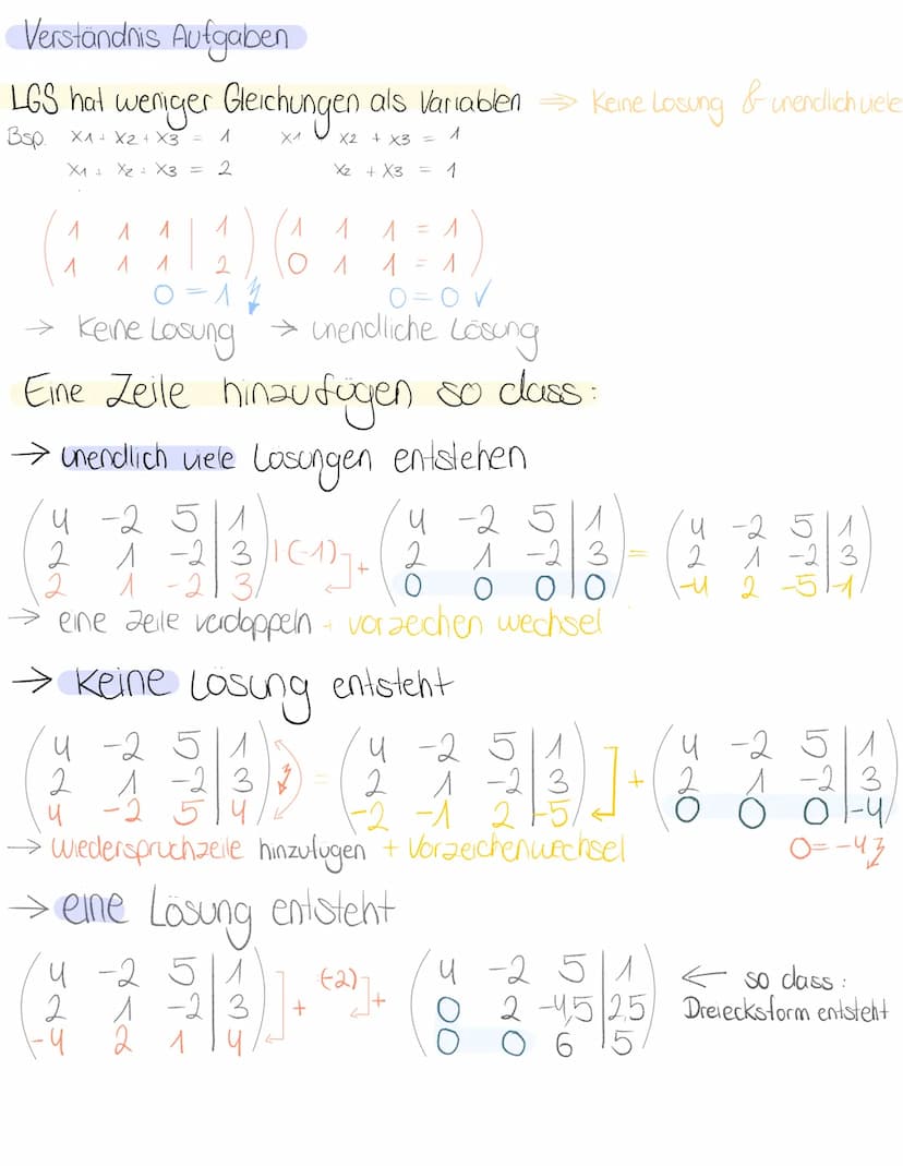MATRIZEN LGS-
- in Madrixschreibweise
X₁ + 2X₂
2x₂
- 4x₁
٢٢٢
2
+
-umformen mit Gauß- verfahren für
-Gaußeverfahren
-4x3
X3
3
+ X3 = 10
3
•(-