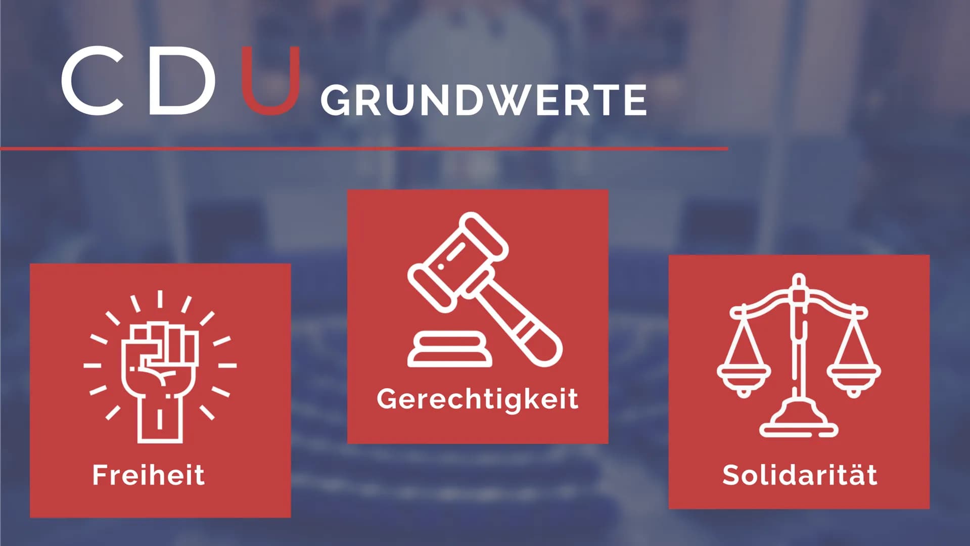 CDU & CSU
Die "größte" Partei Deutschlands VERLAUF
Was euch erwartet
Wer sind CDU & CSU?
Geschichte
Grundwerte
● Aktuelles
● Ziele
KAS Chris