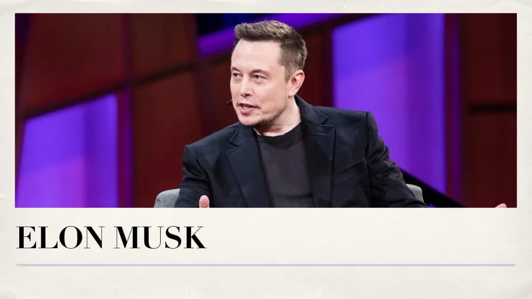 Elon Musk PowerPoint 