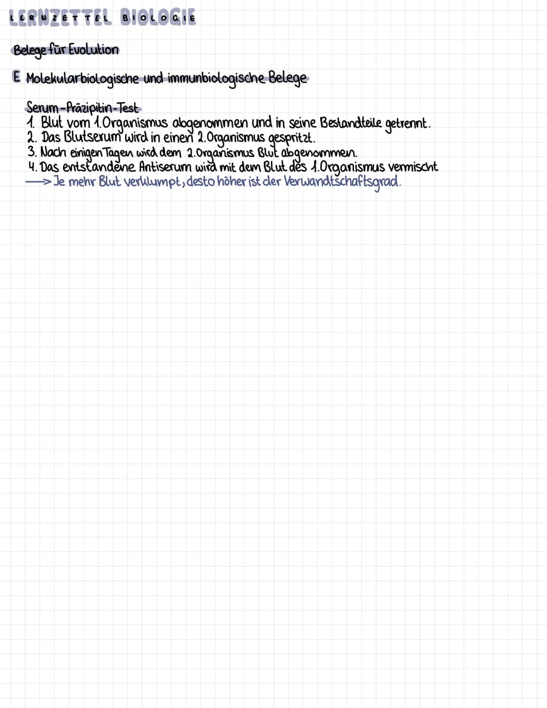 LERNZETTEL BIOLO A I E
Evolutionstheorien
I. Georges Cuvier 1769-1832
→Katastrophentheorie
Durch Schöpfung sind alle Arten einmal entstanden