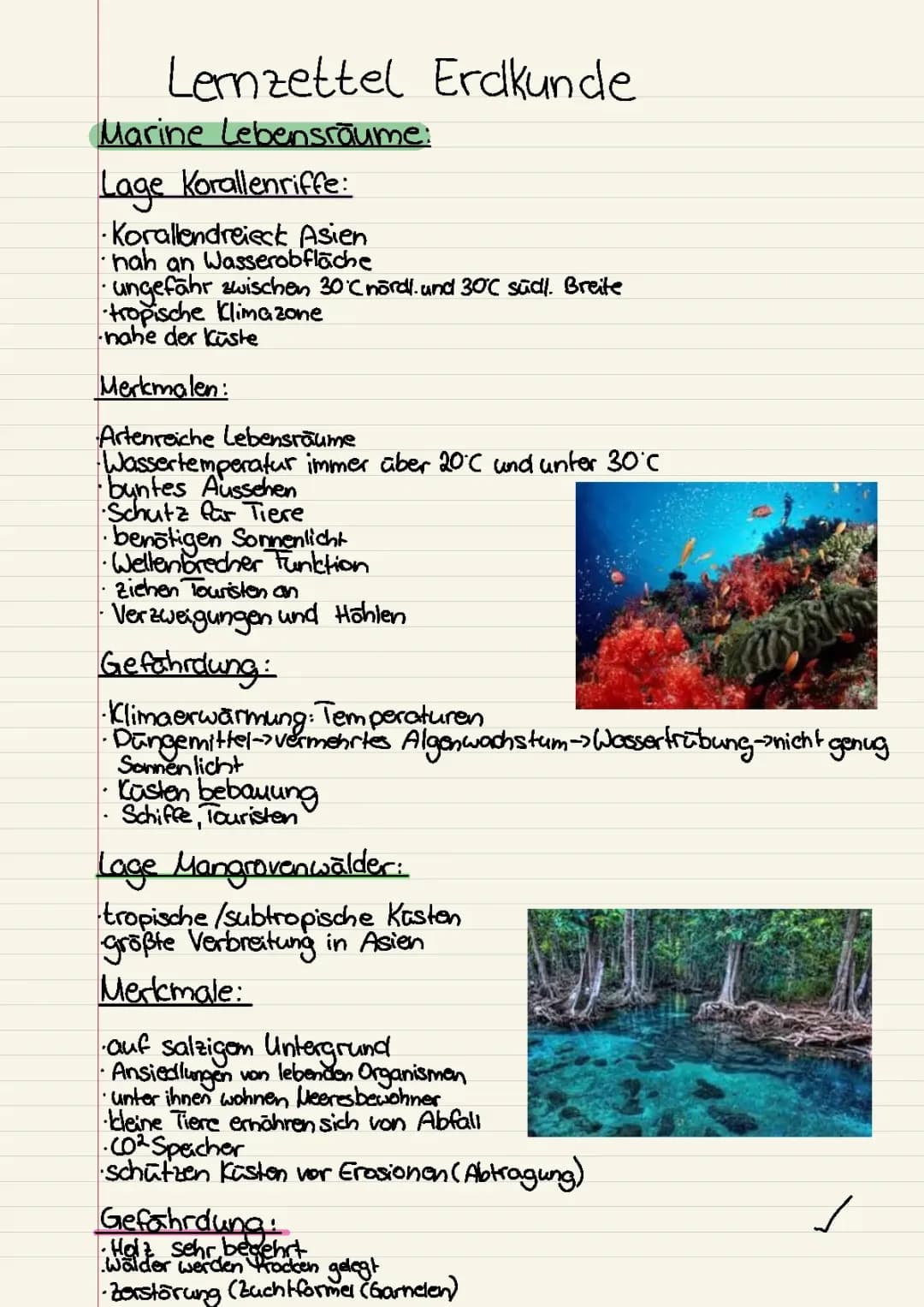 Weltmeere– Erdkunde 