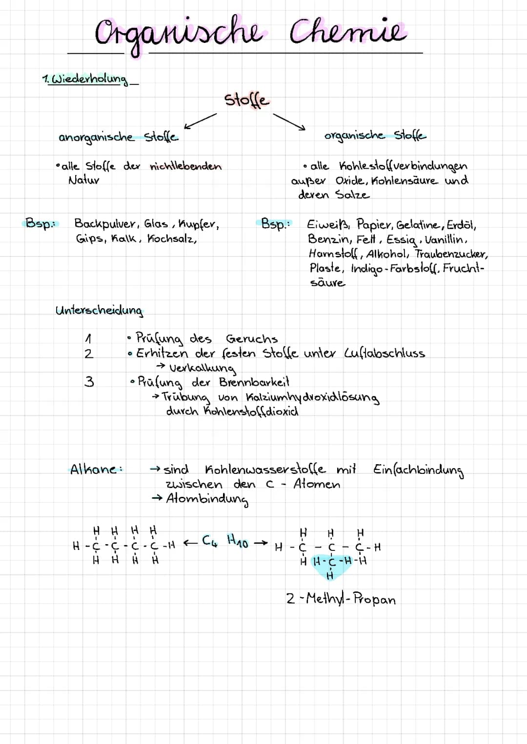 Organische Chemie