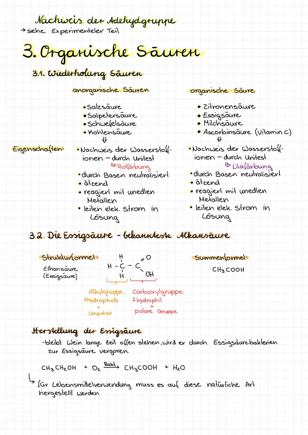 1. Wiederholung_
0
Bsp.:
Organische Chemie
anorganische Stoffe
alle Stoffe der nichtlebenden
Natur
Backpulver, Glas, Kupfer,
Gips, Kalk, Koc