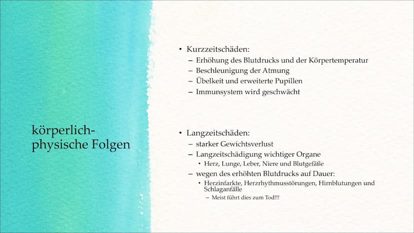 H3C-N.
Kokain
(Benzoylecgoninmethylester)
O
O
CH3 Gliederung
I. Allgemeines
II. Vorkommen/Konsum
III. Wirkungen im Körper
IV. Kurz-/Langzeit