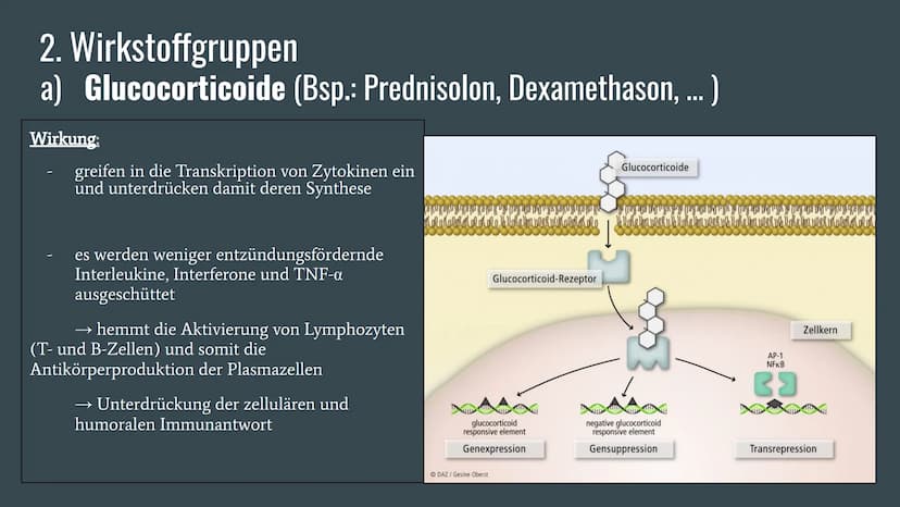 Immunsuppression
-Schmaler Grat zwischen Infektion und Abstoßung-
Def.: Immunsuppressiva sind Substanzen, welche die Funktion
des Immunsyste