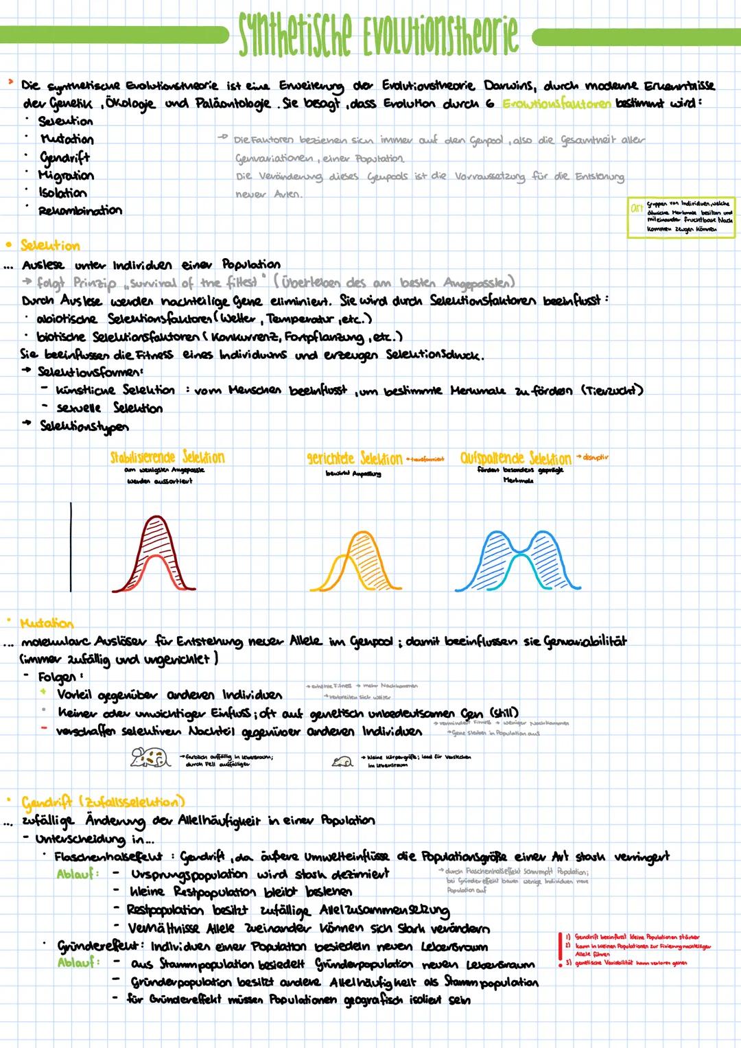 # Evolutionstheorien

• Evolutions theorien sind Eruläwngsansätze für die Entstehung und Entwicklung von Avien.

Varstellungen bis Darwin
- 