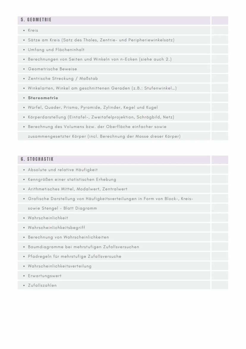 T Mathe N
TH
1. RECHENFERTIGKEITEN
• Grundrechenarten
Überschlagsrechnung
• Umrechnung von Einheiten (Länge, Fläche,
Volumen, Zeit, Masse, G