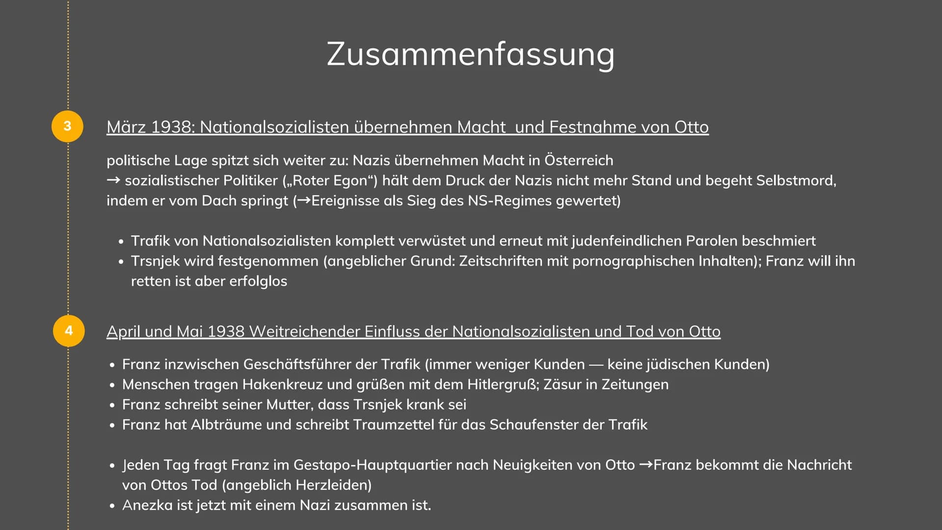 
<h2 id="zusammenfassung">Zusammenfassung</h2>
<p>Der Roman "Der Trafikant" von Robert Seethaler behandelt das Thema des Erwachsenwerdens un