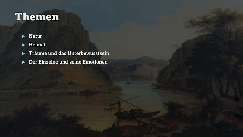 Die Literatur der
Romantik
18. 19. JAHRHUNDERT Gliederung
1. Allgemeines
2. Historischer Hintergrund
3. Philosophischer Hintergrund
4. Merkm