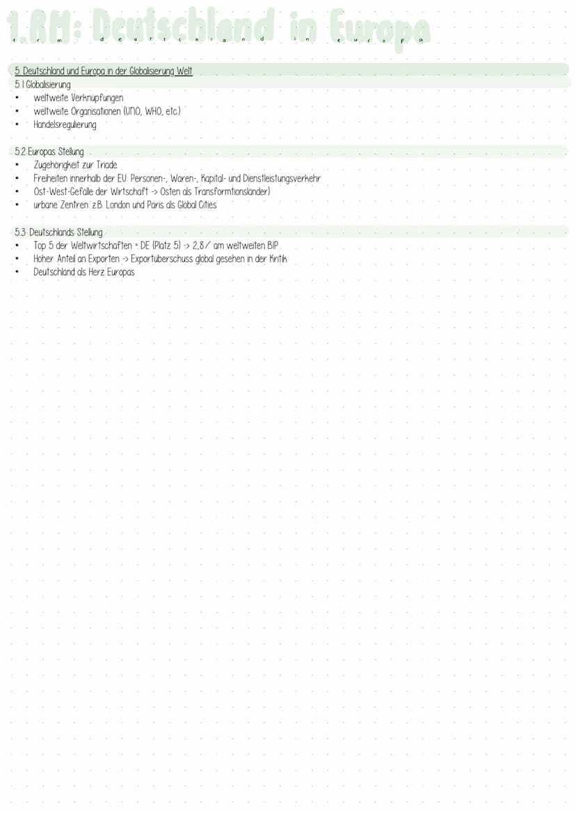 Erdkunde
P3 Erdkunde Raummodul 1: Deutschland in Europa
Inhaltliche Schwerpunkte:
• Bevölkerungsverteilung, -struktur und -entwicklung
• Str