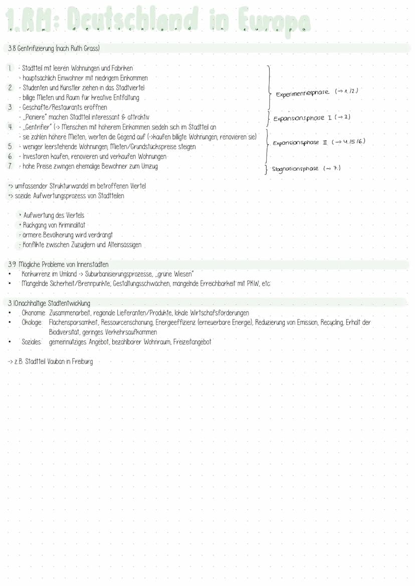Erdkunde
P3 Erdkunde Raummodul 1: Deutschland in Europa
Inhaltliche Schwerpunkte:
• Bevölkerungsverteilung, -struktur und -entwicklung
• Str