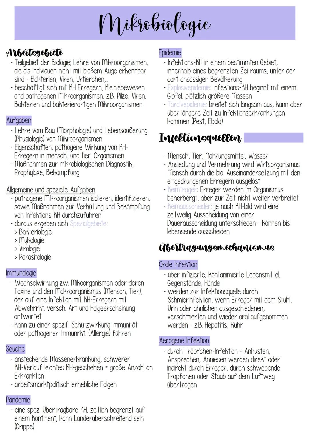 Mikrobiologie