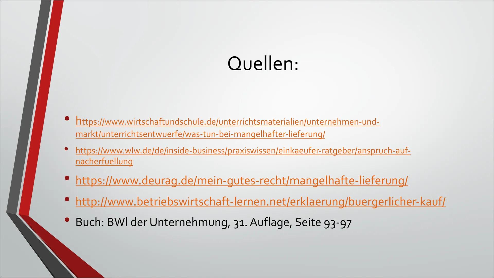 22.11.2019
Von x
Mangelhafte
Lieferung Inhaltsverzeichnis
1. Definition
2. Art der Mängel
3. Erkennbarkeit des Mangels
4. Pflichten des Käuf