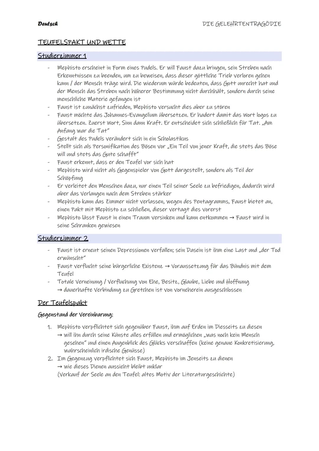Deutsch
INHALTSANGABE
DIREKTOR:
Faust
DREIFACHE ERÖFFNUNG
Vorspiel auf dem Theater
Thematisiert das Verhältnis von Dichtung und Publikum aus