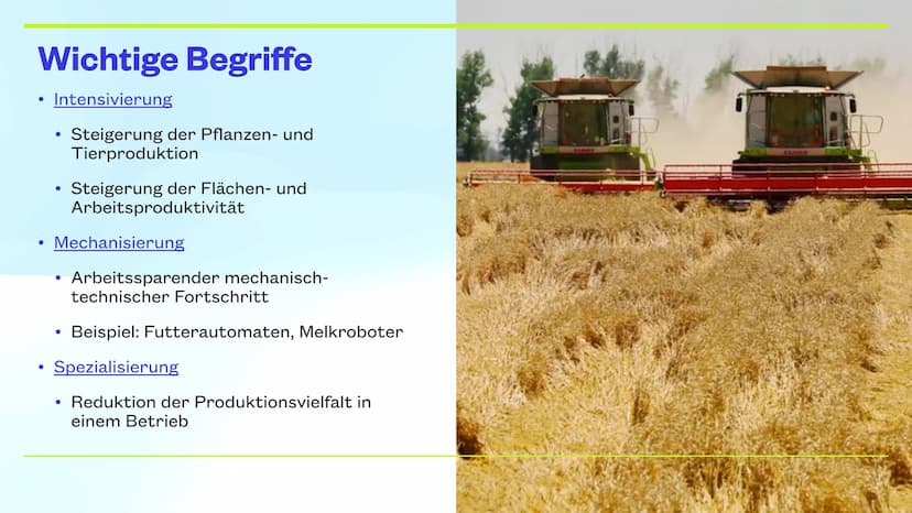 LARA, MORITZ UND KLARA
Landwirtschaft
Intensivierung in den
gemäßigten Zonen und Subtropen THEMEN
●
• Landwirtschaft: gemäßigte Zone
Konvent