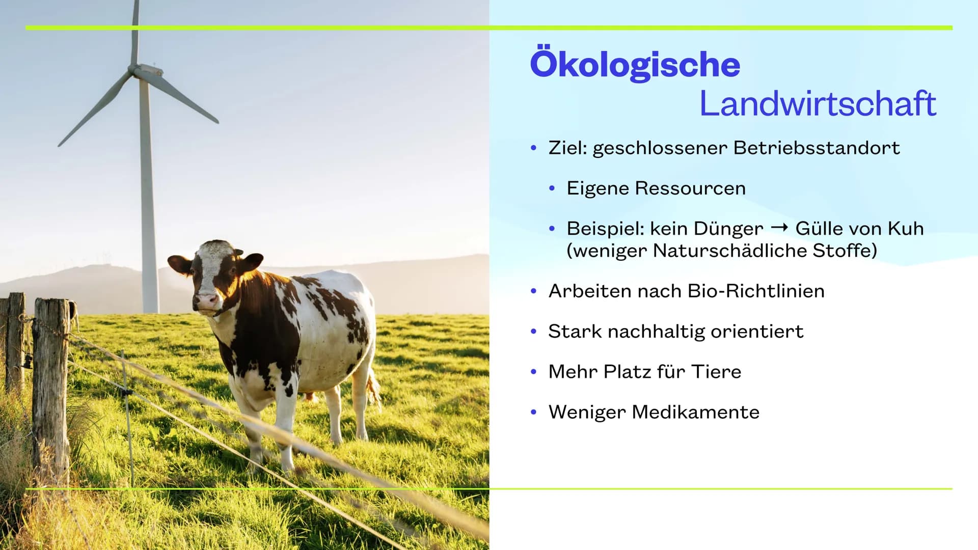 LARA, MORITZ UND KLARA
Landwirtschaft
Intensivierung in den
gemäßigten Zonen und Subtropen THEMEN
●
• Landwirtschaft: gemäßigte Zone
Konvent